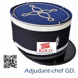 Képi ADJUDANT-CHEF Gendarmerie Départementale - EXPEDITION DE SUITE