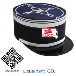Képi LIEUTENANT Gendarmerie Départementale - EXPEDITION DE SUITE