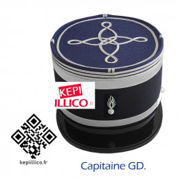 Képi CAPITAINE Gendarmerie Départementale - EXPEDITION DE SUITE
