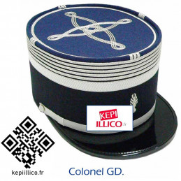 Képi COLONEL Gendarmerie Départementale EXPEDITION DE SUITE ZOOM