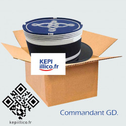 Képi Commandant Chef d'escadron Gendarmerie Départementale
