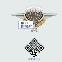 Brevet parachutiste Militaire avec étolile - BPM