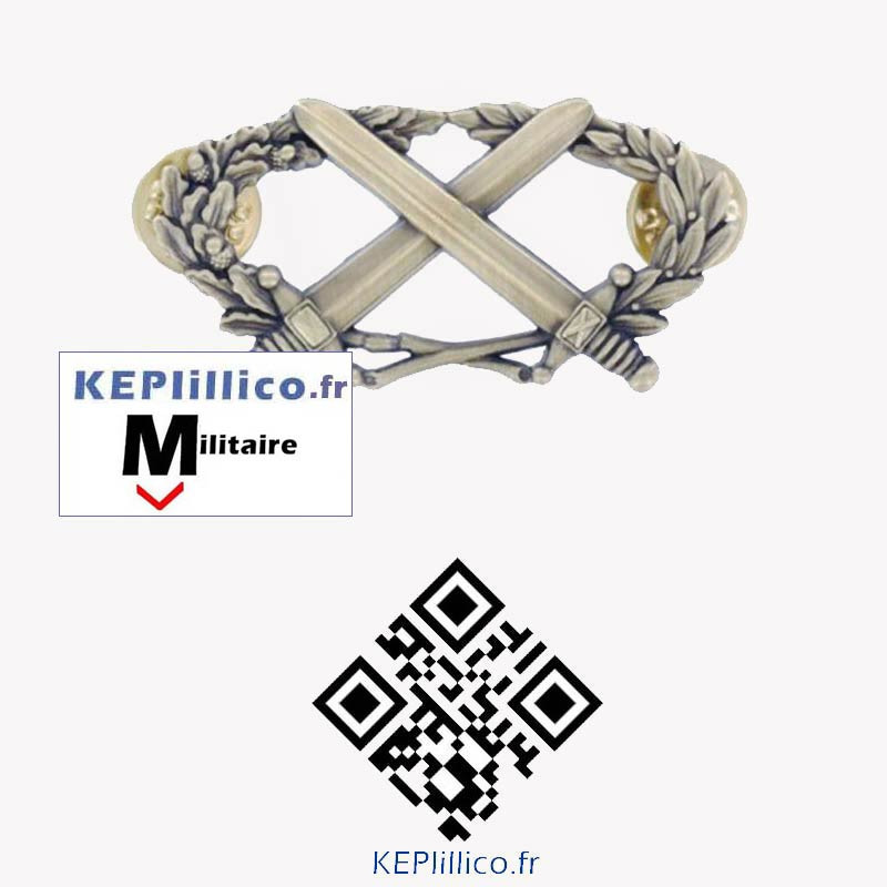 Brevet Militaire Professionnel Argent BMP1 BSAT