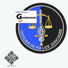Ecusson OPJ Gendarmerie en Pvc