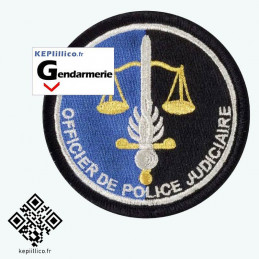 Ecusson OPJ Gendarmerie brodé
