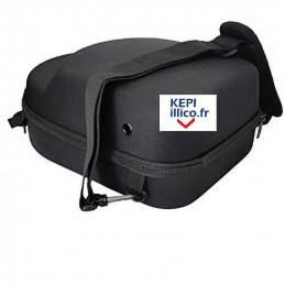 PORTE KEPI NOIR RIGIDE