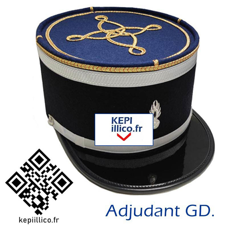Képi Adjudant Gendarmerie Départementale