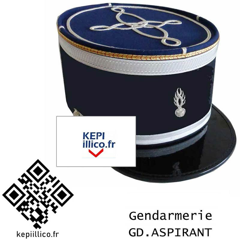 KEPI ASPIRANT GENDARMERIE DEPARTEMENTALE