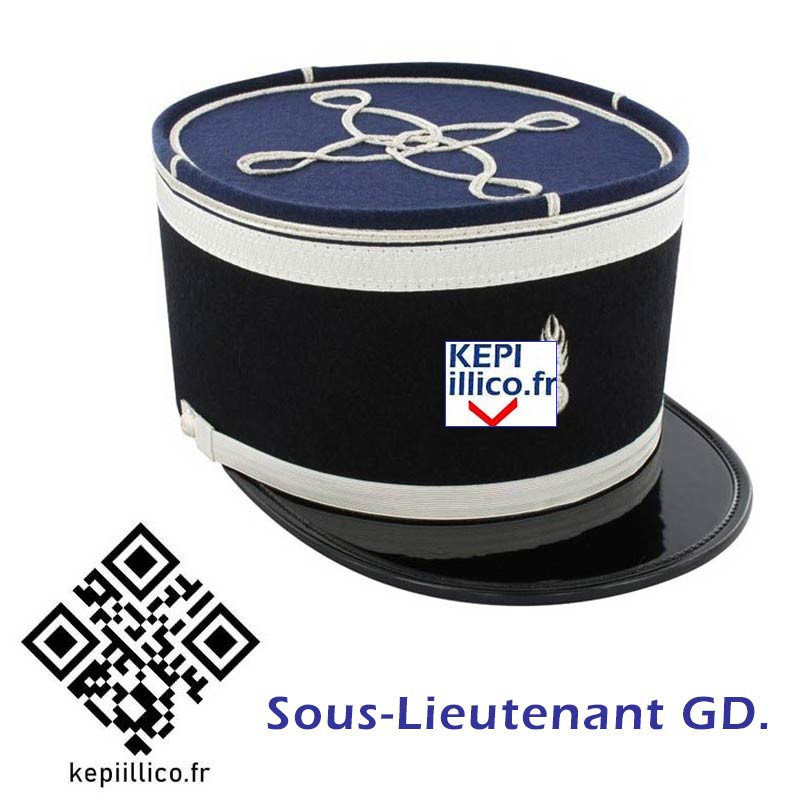 Képi Sous-Lieutenant Gendarmerie Départementale