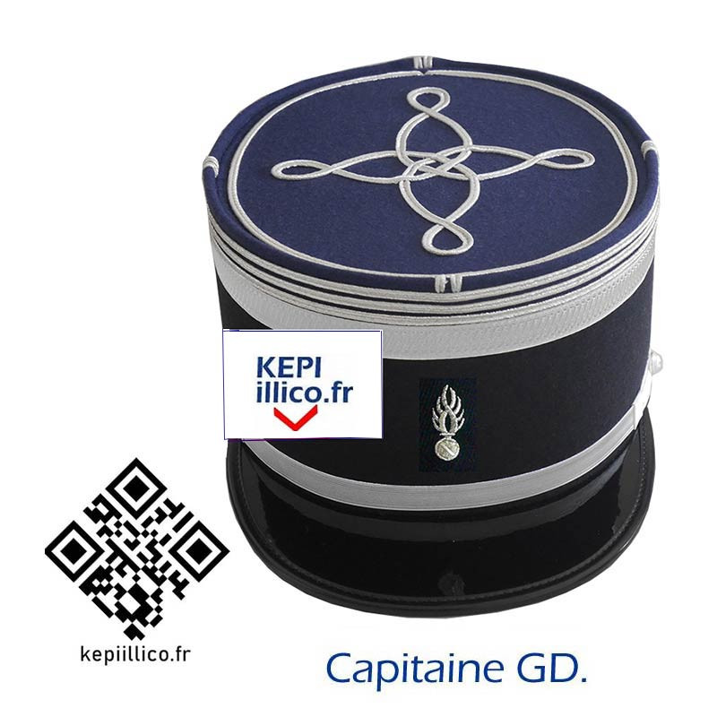 Képi Capitaine Gendarmerie Départementale