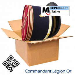 Képi militaire Légion Etrangère Infanterie et Génie COMMANDANT epedition