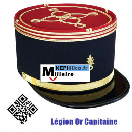 Képi CAPITAINE Légion Etrangère Infanterie ou Génie