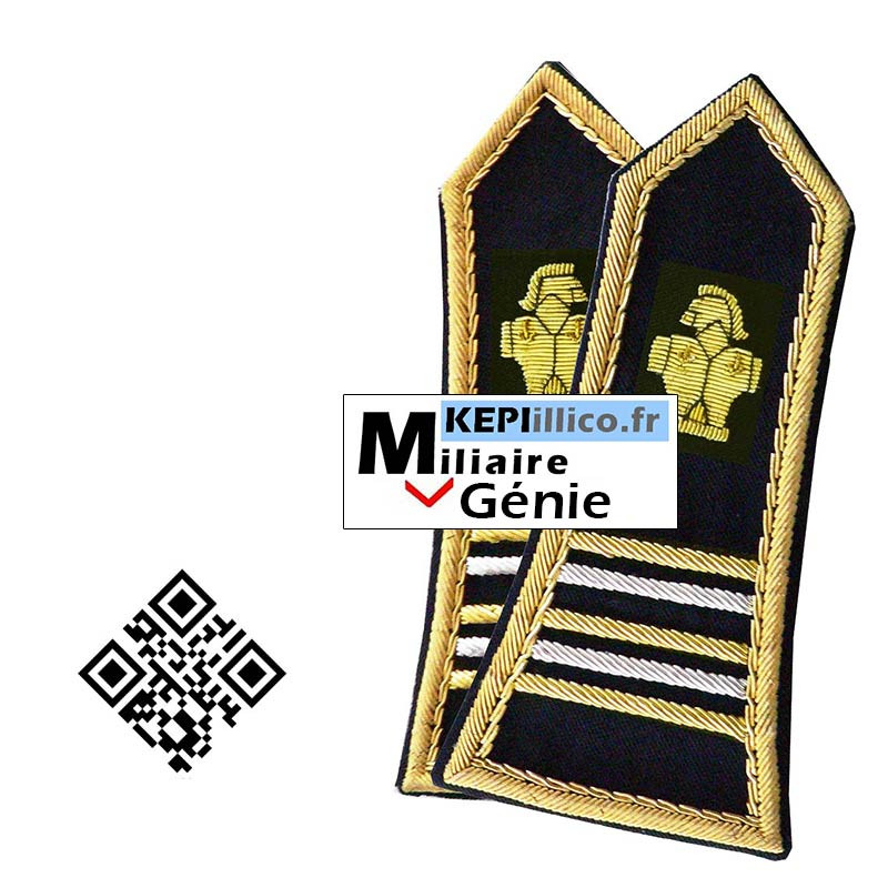 Epaulettes LIEUTENANT-COLONEL pour Spencer GENIE