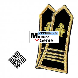 Epaulettes COMMANDANT pour Spencer GENIE
