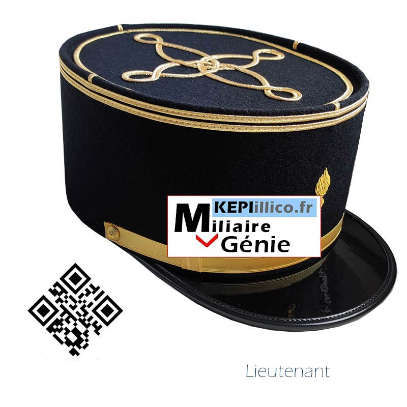 Képi LIEUTENANT militaire du GENIE