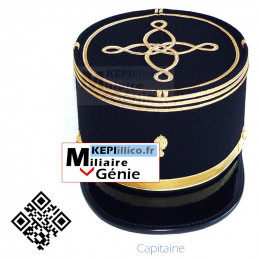 Képi CAPITAINE militaire du GENIE