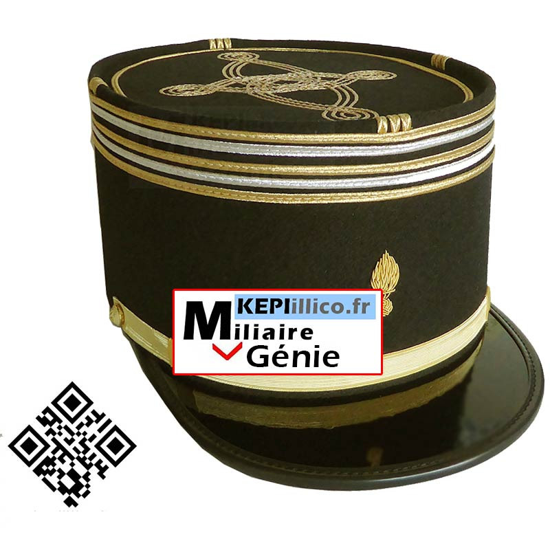 Képi LIEUTENANT-COLONEL militaire du GENIE