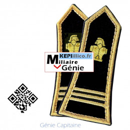 Epaulettes CAPITAINE pour Spencer GENIE