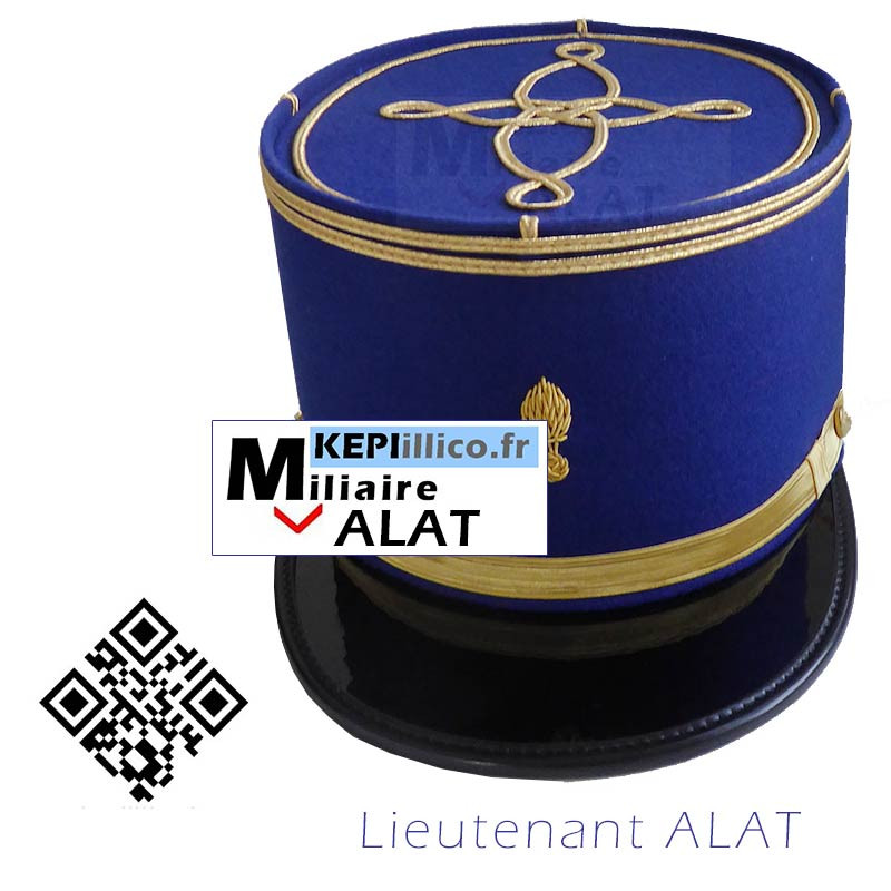 Képi LIEUTENANT militaire ALAT