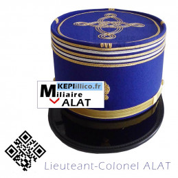 Képi LIEUTENNT-COLONEL militaire ALAT