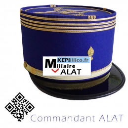 Képi COMMANDANT militaire ALAT
