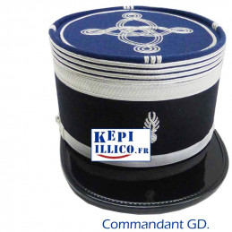 KEPI COMMANDANT CHEF D ESCADRON GENDARMERIE DEPARTEMENTALE