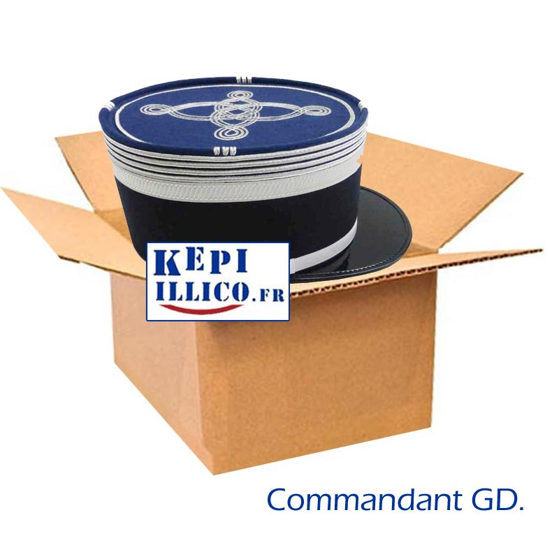KEPI COMMANDANT CHEF D ESCADRON GENDARMERIE DEPARTEMENTALE