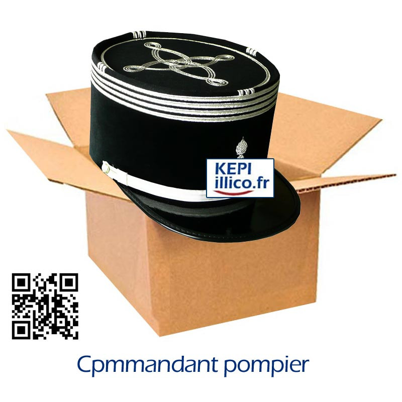 KEPI COMMANDANT SAPEURS-POMPIERS KEPI COMMANDANT SAPEURS-POMPIERS