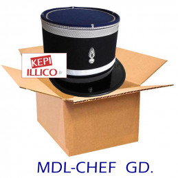 KEPI MDL-CHEF GENDARMERIE DEPARTEMENTALE CARTON