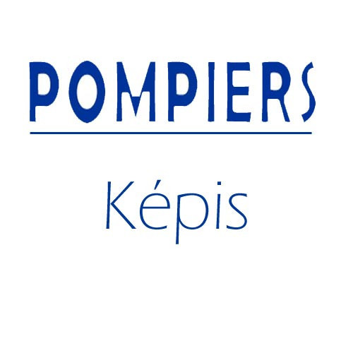 KEPIS POMPIERS EN STOCK EXPEDITION DE SUITE