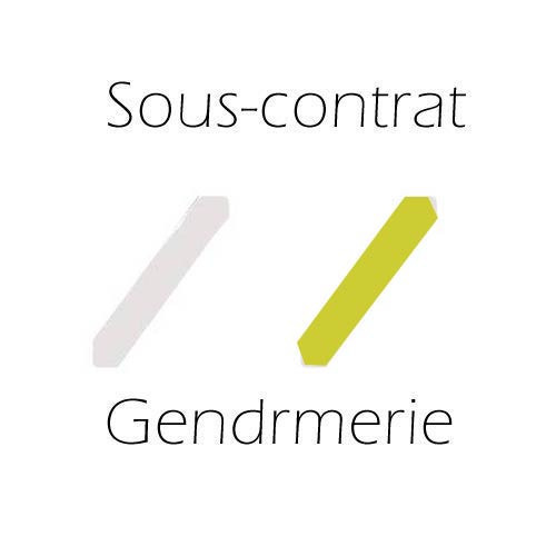 Articles d'uniformes Gendarmerie grade Sous-Contrat Départementale et Mobile et Garde Républicaine